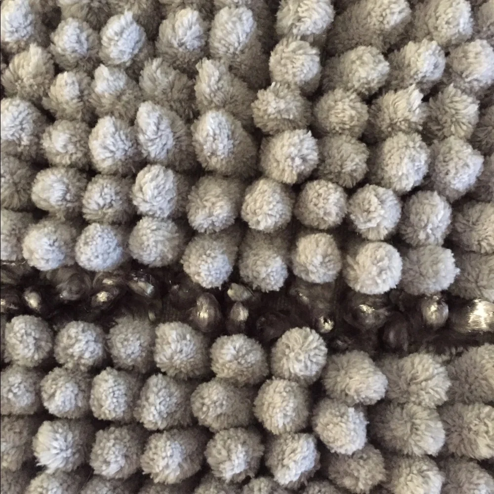 Juicy couture chenille bath rug, NWT